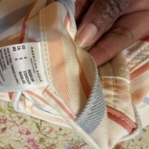 American Eagle Outfitters Multicolor Striped Top